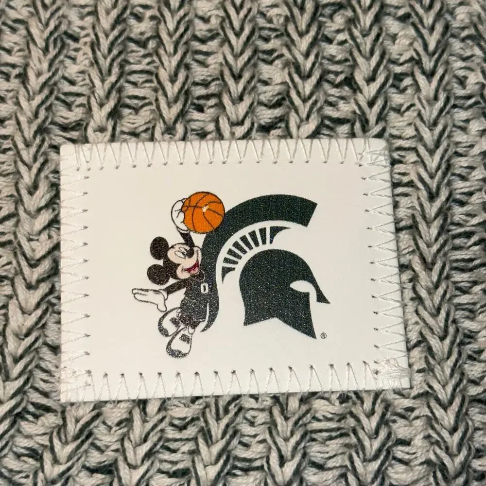 Disney x Love Your Melon Mickey Mouse Michigan State Spartans Beanie Adult